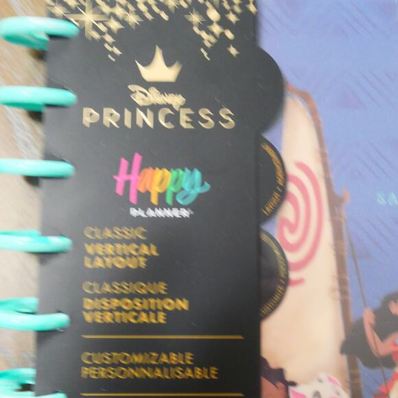 NEW Happy Planner Undated Disney Moana Customizable Classic Planner Vertical Lay - Picture 6 of 9